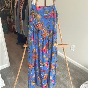 Colorful Floral Maxi Dress